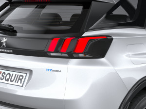 Peugeot 3008 2021 3D 모델