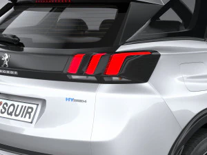 Peugeot 3008 2021 3D Model