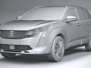 Peugeot 3008 2021 3D Model