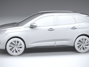 Peugeot 3008 2021 3D 모델