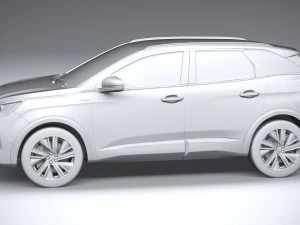 Peugeot 3008 2021 3D Model