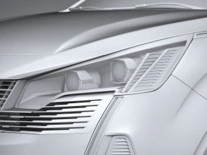 Peugeot 3008 2021 3D Model
