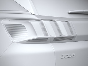 Peugeot 3008 2021 3D 모델