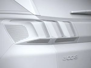Peugeot 3008 2021 3D Model