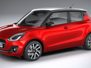 suzuki swift 2021 3D Model