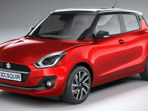 Suzuki Swift 2021 3D Model