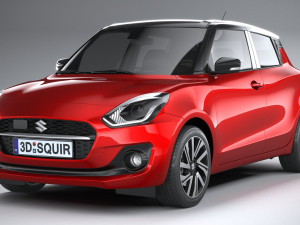 Suzuki Swift 2021 Model 3D
