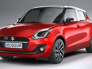 Suzuki Swift 2021 3D Model