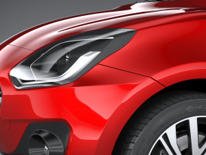 Suzuki Swift 2021 Model 3D