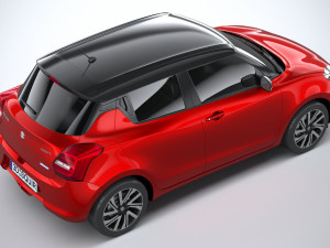 Suzuki Swift 2021 Model 3D
