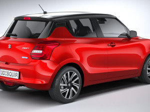 Suzuki Swift 2021 Model 3D