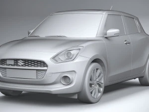 Suzuki Swift 2021 3D Model