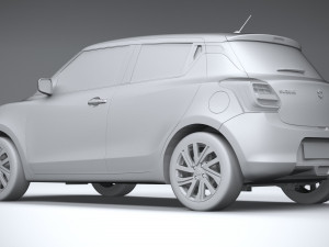 Suzuki Swift 2021 Model 3D