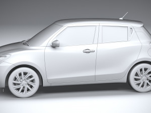Suzuki Swift 2021 Model 3D
