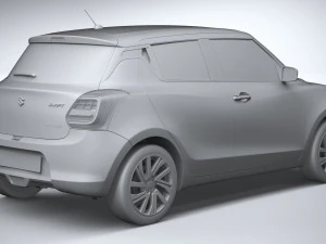 Suzuki Swift 2021 3D Model