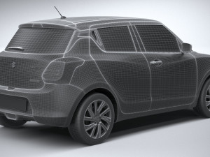 Suzuki Swift 2021 Model 3D