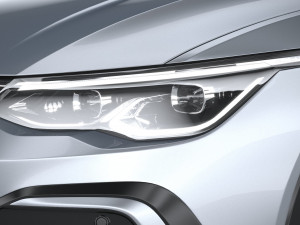Volkswagen Golf Variant Alltrack 2021 3D Model