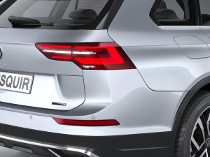 Volkswagen Golf Variant Alltrack 2021 3D Model