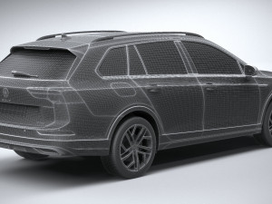 Volkswagen Golf Variant Alltrack 2021 3D Model