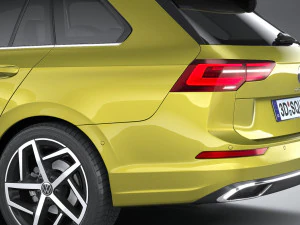 Volkswagen Golf Variant Basic 2021 3D Model