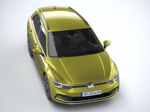 Volkswagen Golf Variant Basic 2021 3D Model