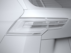 Volkswagen Golf Variant Basic 2021 3D Model