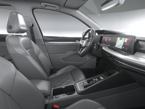 Volkswagen Golf Variant Basic 2021 3D Model