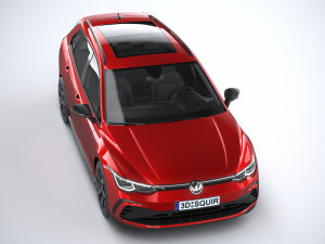 Volkswagen Golf Variant R-line 2021 3D 模型