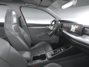 Volkswagen Golf Variant R-line 2021 3D 模型