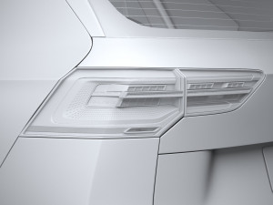 Volkswagen Golf Variant R-line 2021 3D 模型
