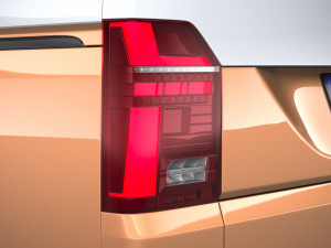 Volkswagen Transporter T61 Bulli 2020 3D Модель