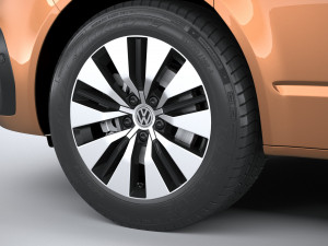 Volkswagen Transporter T61 Bulli 2020 3D Модель