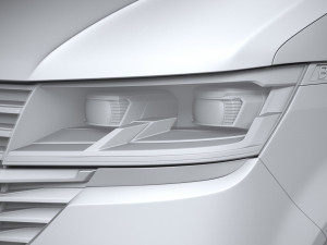 Volkswagen Transporter T61 Bulli 2020 3D Модель