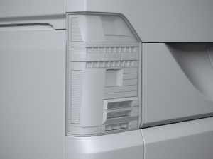 Volkswagen Transporter T61 Bulli 2020 3D Модель