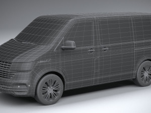 Volkswagen Transporter T61 Bulli 2020 3D Модель
