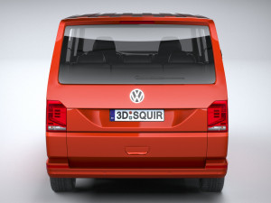 Volkswagen Transporter T61 Multivan 2020 Modelo 3D