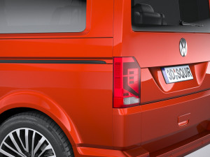 Volkswagen Transporter T61 Multivan 2020 Modelo 3D