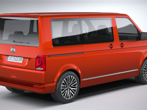 Volkswagen Transporter T61 Multivan 2020 Modelo 3D