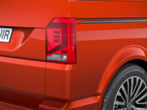 Volkswagen Transporter T61 Multivan 2020 Modelo 3D