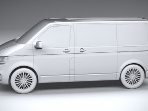 Volkswagen Transporter T61 Multivan 2020 Modelo 3D