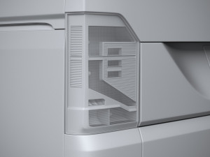 Volkswagen Transporter T61 Multivan 2020 Modelo 3D