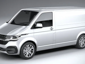Volkswagen Transporter T61 Furgon 2020 Model 3D