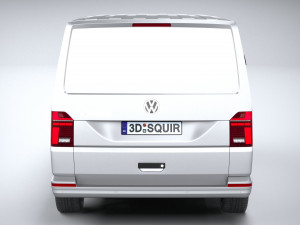 Volkswagen Transporter T61 Panelvan 2020 3D Model