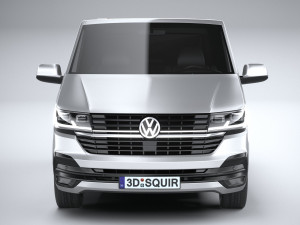 Volkswagen Transporter T61 Panelvan 2020 3D Model