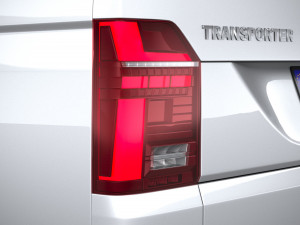 Volkswagen Transporter T61 Panelvan 2020 3D Model