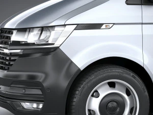 Volkswagen Transporter T61 Panelvan Basic 2020 3D Model