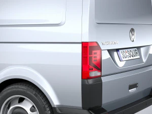 Volkswagen Transporter T61 Panelvan Basic 2020 3D Model