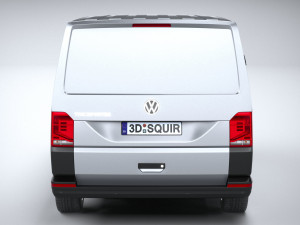 Volkswagen Transporter T61 Panelvan Basic 2020 Model 3D