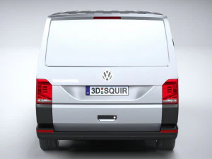 Volkswagen Transporter T61 Panelvan Basic 2020 3D Model
