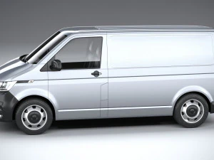 Volkswagen Transporter T61 Panelvan Basic 2020 3D Model